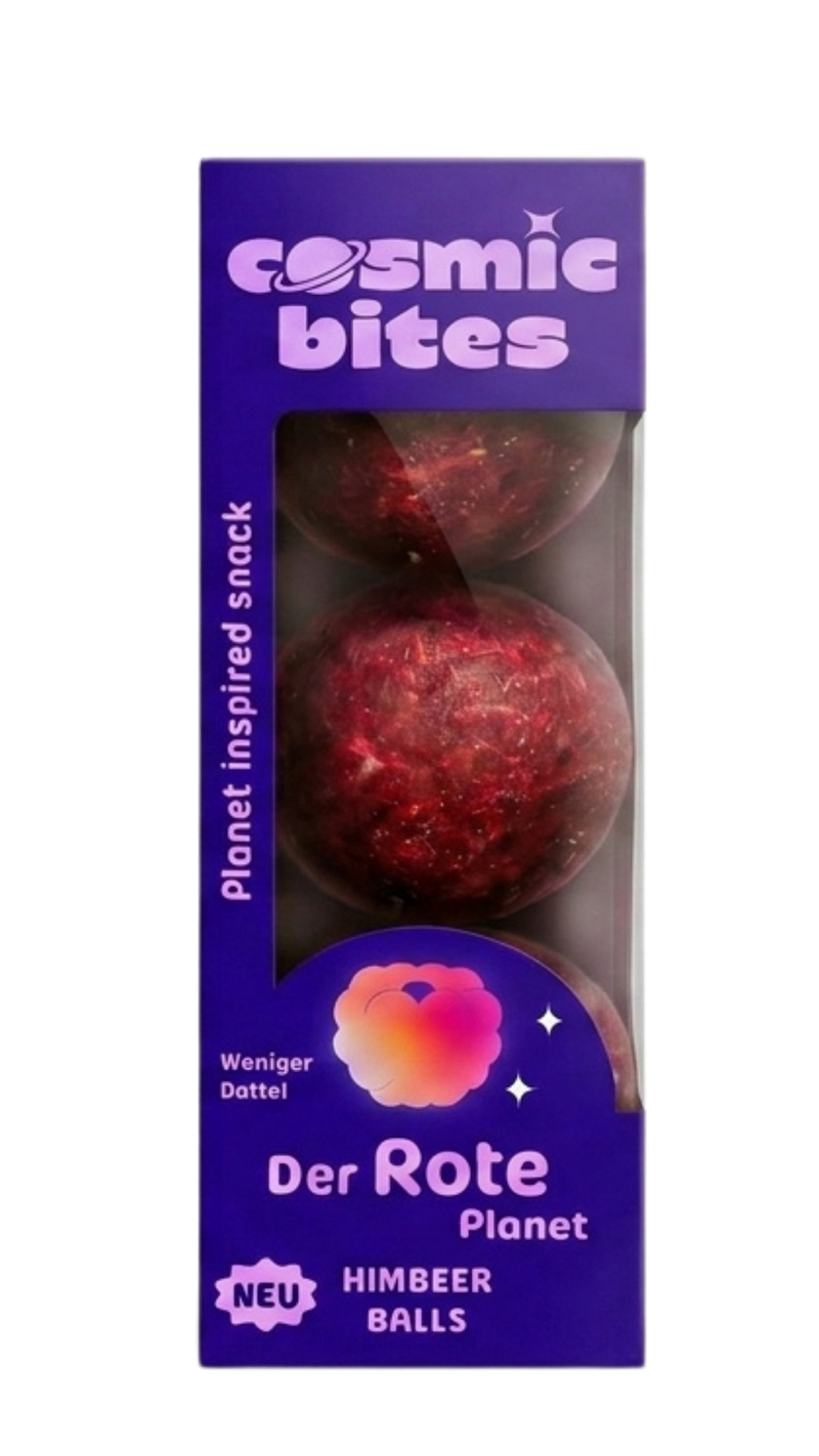 Der Rote Planet - Energy Ball Himbeere